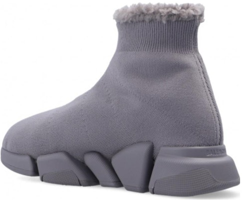 巴黎世家 舒適百搭 高筒 跑步鞋 女款 灰色 Shop 巴黎世家 舒適百搭 高筒 跑步鞋 女款 灰色