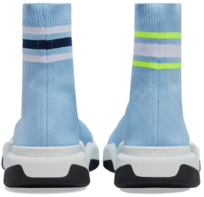 (W) Balenciaga Speed 2.0 Trainer 'Striped - Biru Muda' 674608-W2F60-4119 Shop (W) Balenciaga Speed 2.0 Trainer 'Striped - Biru Muda' 674608-W2F60-4119