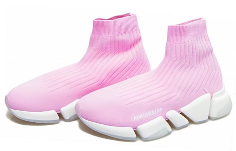 (W) Balenciaga Speed 2.0 Trainers 'Rib-Knit Pale Pink' - Kasut Speed 2.0 Balenciaga Pink. 654045W2D815691 Lookbook (W) Balenciaga Speed 2.0 Trainers 'Rib-Knit Pale Pink' - Kasut Speed 2.0 Balenciaga Pink. 654045W2D815691