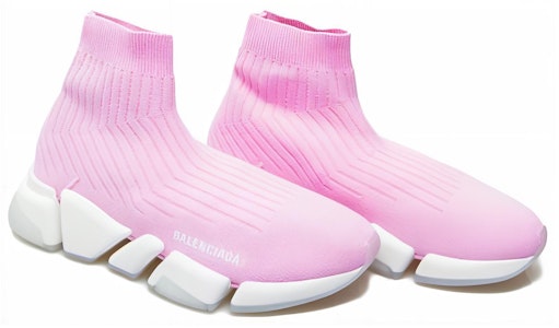 (W) Balenciaga Speed 2.0 Trainers 'Rib-Knit Pale Pink' - Kasut Speed 2.0 Balenciaga Pink. 654045W2D815691 Shop (W) Balenciaga Speed 2.0 Trainers 'Rib-Knit Pale Pink' - Kasut Speed 2.0 Balenciaga Pink. 654045W2D815691