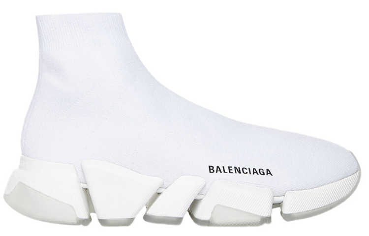 (W) Balenciaga Speed 2.0 White 圖 2
