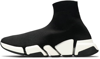 Balenciaga 女士 Speed 2 編織運動鞋 '黑白色' 617196 W1702 1015 Lookbook Balenciaga 女士 Speed 2 編織運動鞋 '黑白色' 617196 W1702 1015