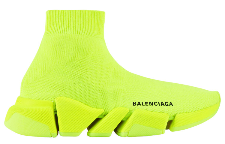 Order (Women) Balenciaga Speed 2 Trainer Knit 'Fluo Yellow' 617196W17267204