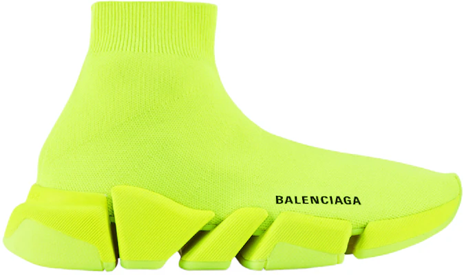 (Women) Balenciaga Speed 2 Trainer Knit 'Fluo Yellow' 617196W17267204 Order (Women) Balenciaga Speed 2 Trainer Knit 'Fluo Yellow' 617196W17267204