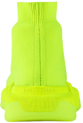 (Women) Balenciaga Speed 2 Trainer Knit 'Fluo Yellow' 617196W17267204 Purchase (Women) Balenciaga Speed 2 Trainer Knit 'Fluo Yellow' 617196W17267204