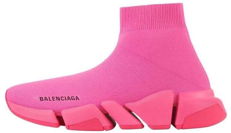 balenciaga-speed-2-trainer-knit-neon-pink-wmns