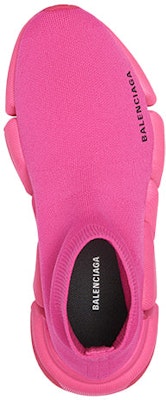 (W) バレンシアガ スピード2 ニット ネオンピンク 617196W17265800 Shop (W) バレンシアガ スピード2 ニット ネオンピンク 617196W17265800