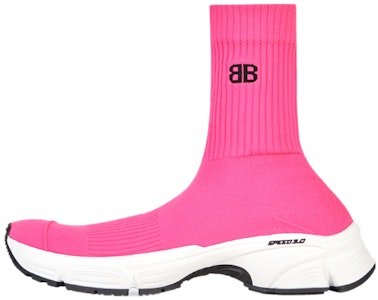(W) Balenciaga Speed 3.0 Sneaker 'Fluo Pink' Wanita 654466-W2DN3-5891 Buy (W) Balenciaga Speed 3.0 Sneaker 'Fluo Pink' Wanita 654466-W2DN3-5891