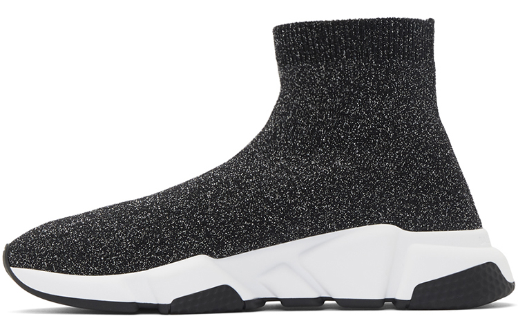 (W) Balenciaga Speed 'Metallic Black'