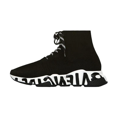 (W) Balenciaga Speed 'Scribble Lace-up'