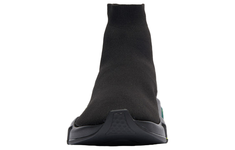 Lookbook (W) 발렌시아가 스피드 클리어솔 트레이너 '블랙 옐로우' 607543W05GJ1048