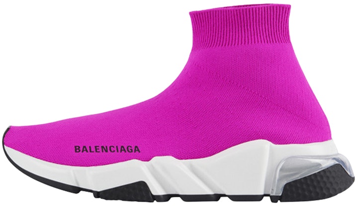 balenciaga-speed-clear-sole-trainer-fuchsia-wmns