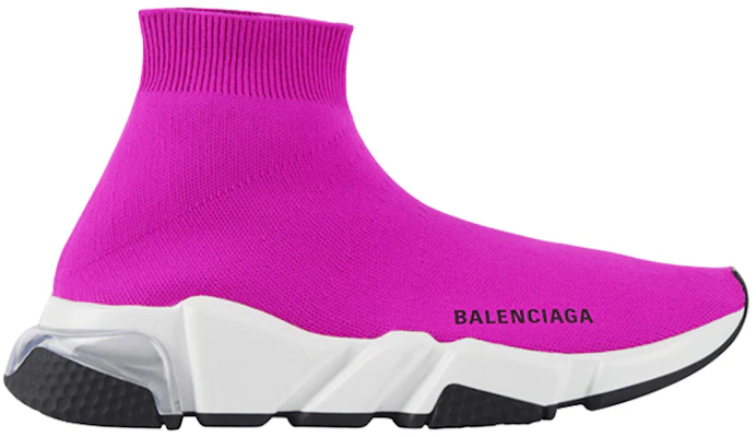 (W) Balenciaga Speed Clear Sole Trainer ''Fuchsia'' Chaussures 607543 W05GG 5911 Order (W) Balenciaga Speed Clear Sole Trainer ''Fuchsia'' Chaussures 607543 W05GG 5911