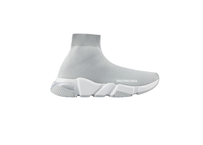 (Women) Balenciaga Speed Clear Sole Trainer 'Grey'  607543-W05GR-1705