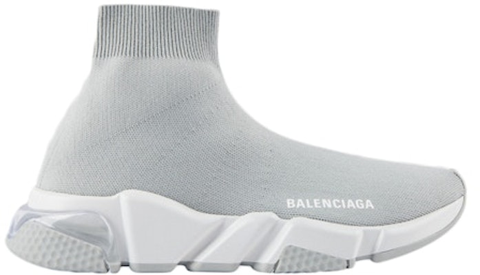 (W) Balenciaga Speed Clear Sole Trainer 'Abu-Abu' 607543-W05GR-1705 Buy (W) Balenciaga Speed Clear Sole Trainer 'Abu-Abu' 607543-W05GR-1705