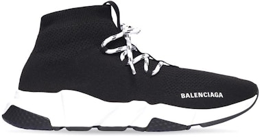 (W) Balenciaga Speed Lace Up Hitam Putih 587284W2DB21015 Order (W) Balenciaga Speed Lace Up Hitam Putih 587284W2DB21015