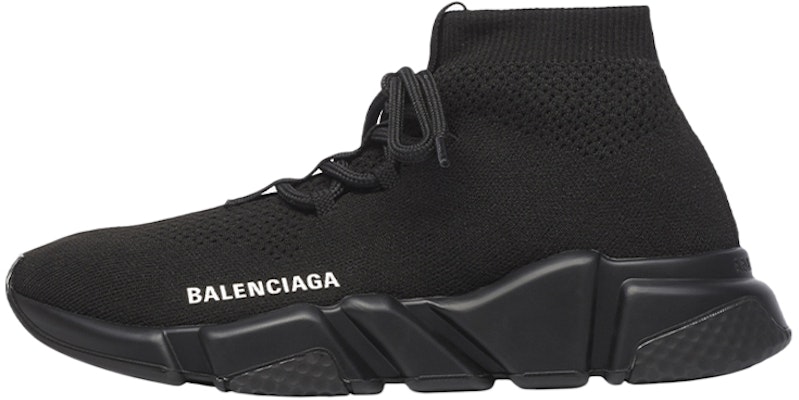 (W) Balenciaga Speed Lace Up Sneaker 'Hitam' 587284-W2DB1-1013 Buy (W) Balenciaga Speed Lace Up Sneaker 'Hitam' 587284-W2DB1-1013