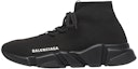 Buy (W) Balenciaga Speed Lace Up Sneaker 'Hitam' 587284-W2DB1-1013