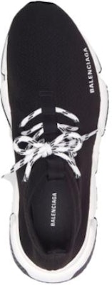 (W) Balenciaga Speed Lace Up Sneaker ''Hitam Putih'' 587284-W1702-1015 Order (W) Balenciaga Speed Lace Up Sneaker ''Hitam Putih'' 587284-W1702-1015