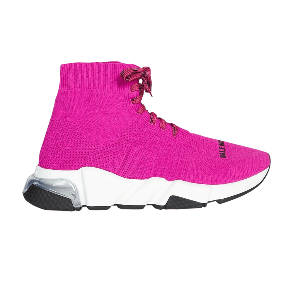 (Women) Balenciaga Speed Lace Up Sneaker 'Magenta'  617217-W05GG-5901
