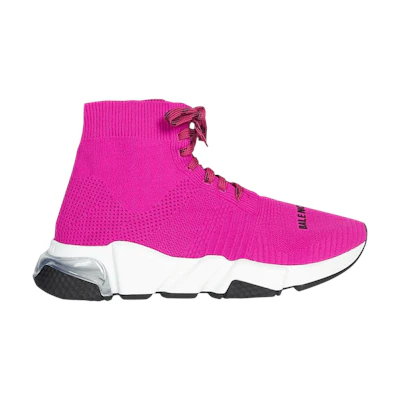 (W) Balenciaga Speed Lace Up Sneaker 'Magenta'
