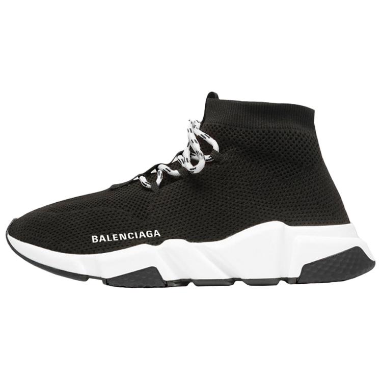 (Women) Balenciaga Speed Lace Up Trainer 'Black'  562159 W1HP0 1000