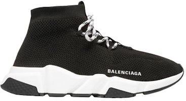 (W) Balenciaga Speed Lace Up Trainer 'Hitam' 562159 W1HP0 1000 Order (W) Balenciaga Speed Lace Up Trainer 'Hitam' 562159 W1HP0 1000