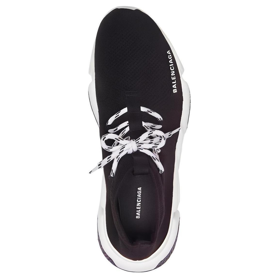 Shop （女款）Balenciaga Speed 鞋帶運動鞋 '黑色' 562159 W1HP0 1000