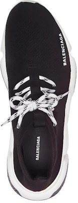 (W) Balenciaga Speed Lace Up Trainer 'Hitam' 562159 W1HP0 1000 Purchase (W) Balenciaga Speed Lace Up Trainer 'Hitam' 562159 W1HP0 1000