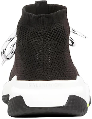 (W) Balenciaga Speed Lace Up Trainer 'Hitam' 562159 W1HP0 1000 Sizing (W) Balenciaga Speed Lace Up Trainer 'Hitam' 562159 W1HP0 1000