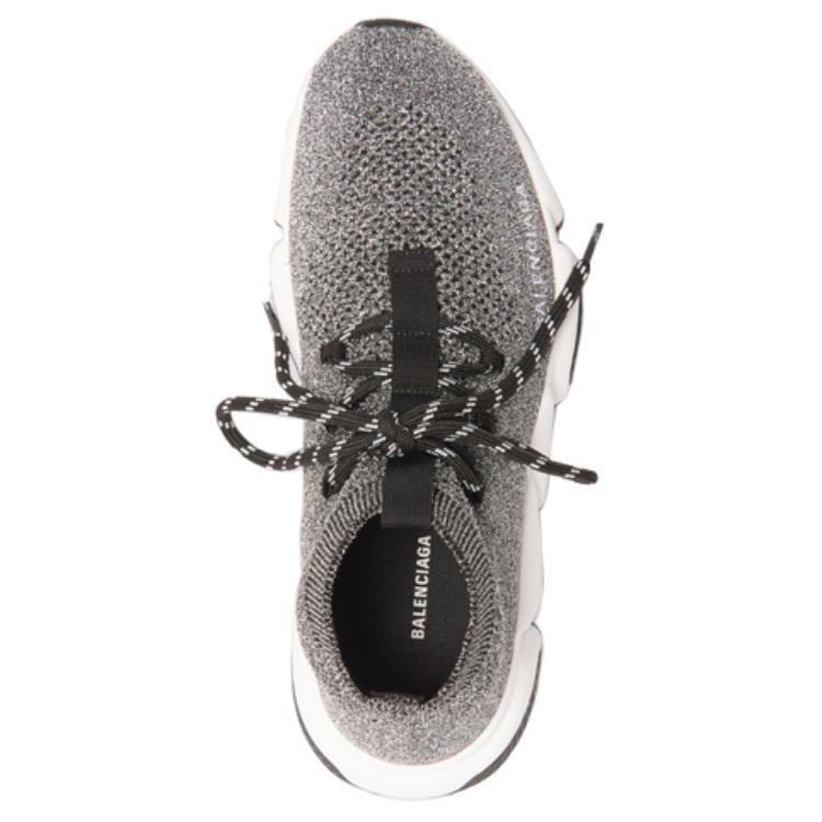 Lookbook (W) Balenciaga Speed Lace Up Trainer ''Noir Cristal'' 593699 W0682 1064