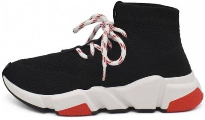 (W) Balenciaga Speed Lace Up Trainer 'Hitam Merah' 525723-W07U0-1000 Buy (W) Balenciaga Speed Lace Up Trainer 'Hitam Merah' 525723-W07U0-1000