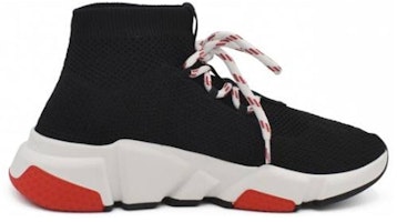 (W) Balenciaga Speed Lace Up Trainer 'Hitam Merah' 525723-W07U0-1000 Order (W) Balenciaga Speed Lace Up Trainer 'Hitam Merah' 525723-W07U0-1000