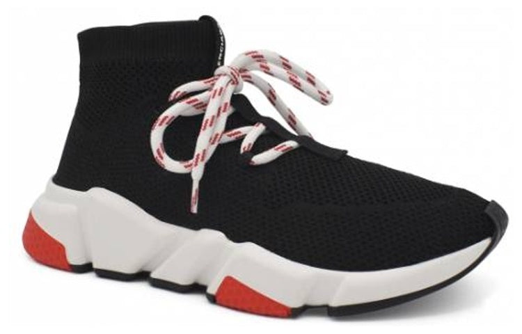 Lookbook (W) バレンシアガ スピードトレーナー 黒赤 (Barenshiaga Supīdo Torēnā Kuro Aka) 525723-W07U0-1000