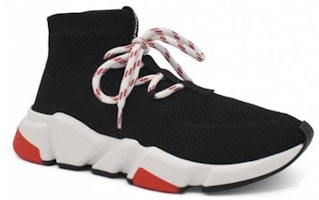 (W) Balenciaga Speed Lace Up Trainer 'Hitam Merah' 525723-W07U0-1000 Lookbook (W) Balenciaga Speed Lace Up Trainer 'Hitam Merah' 525723-W07U0-1000