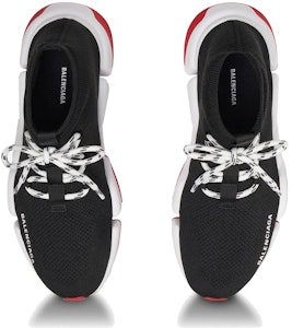 (W) バレンシアガ スピードトレーナー 黒赤 (Barenshiaga Supīdo Torēnā Kuro Aka) 525723-W07U0-1000 Shop (W) バレンシアガ スピードトレーナー 黒赤 (Barenshiaga Supīdo Torēnā Kuro Aka) 525723-W07U0-1000