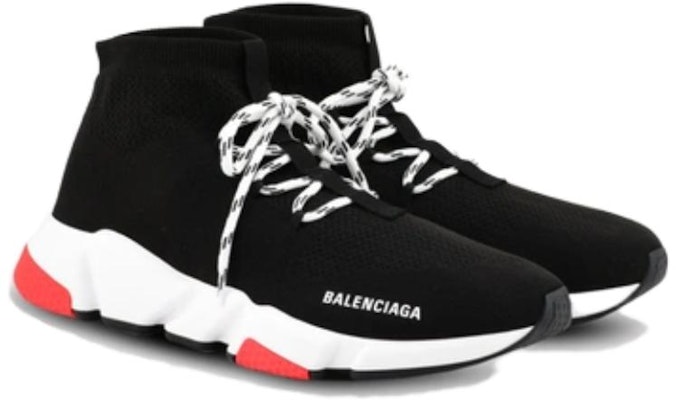 (W) 발렌시아가 스피드 레이스업 트레이너 '블랙 레드' 559351-W1HP0-1000 Shop (W) 발렌시아가 스피드 레이스업 트레이너 '블랙 레드' 559351-W1HP0-1000