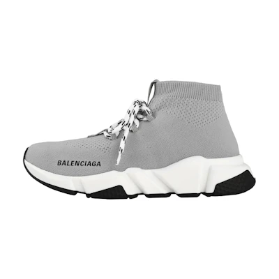 (W) Balenciaga Speed Lace Up Trainer 'Grey'