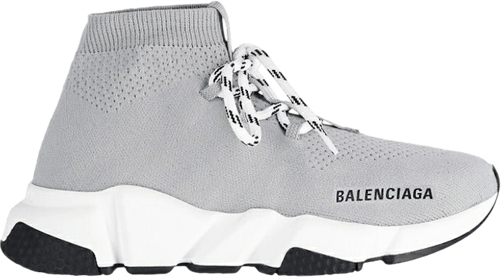 Buy Women Balenciaga Speed Lace Up Trainer Grey 562159 W1HP0 1214 Novelship