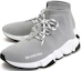 Lookbook (W) Balenciaga Speed Schnürtrainer ''Grau'' 562159-W1HP0-1214