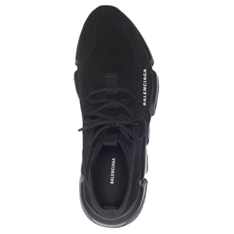 Shop (W) Balenciaga Speed Lace Up Trainer ''Maglia Nera'' 559353W1HP01000