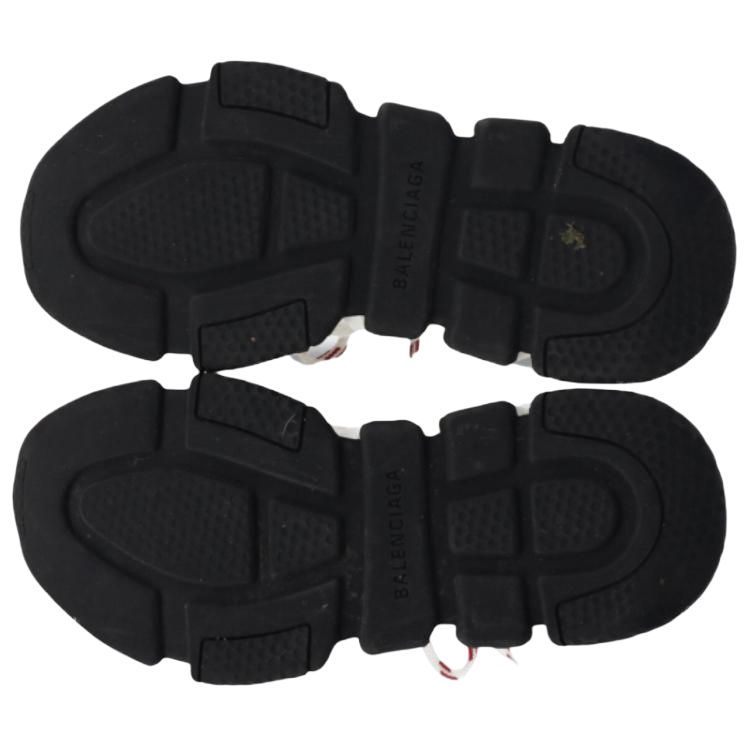 Shop 巴黎世家 Speed Lace up 編織 圓頭平底系帶 低幫 休閒鞋 女款 白色