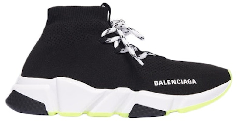 (W) Balenciaga Speed Lace Up Trainer 'Tapak Kuning' 559352-W1HP0-1000 Buy (W) Balenciaga Speed Lace Up Trainer 'Tapak Kuning' 559352-W1HP0-1000