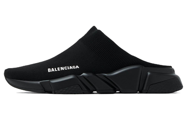(Women) Balenciaga Speed Mules 'Black' 711474W2DB11000