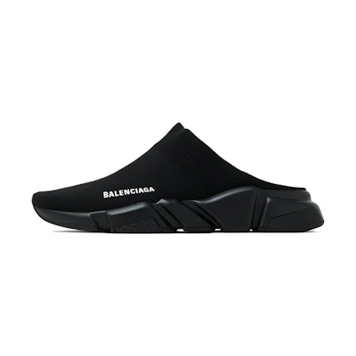 (W) Balenciaga Speed Mules 'Black'