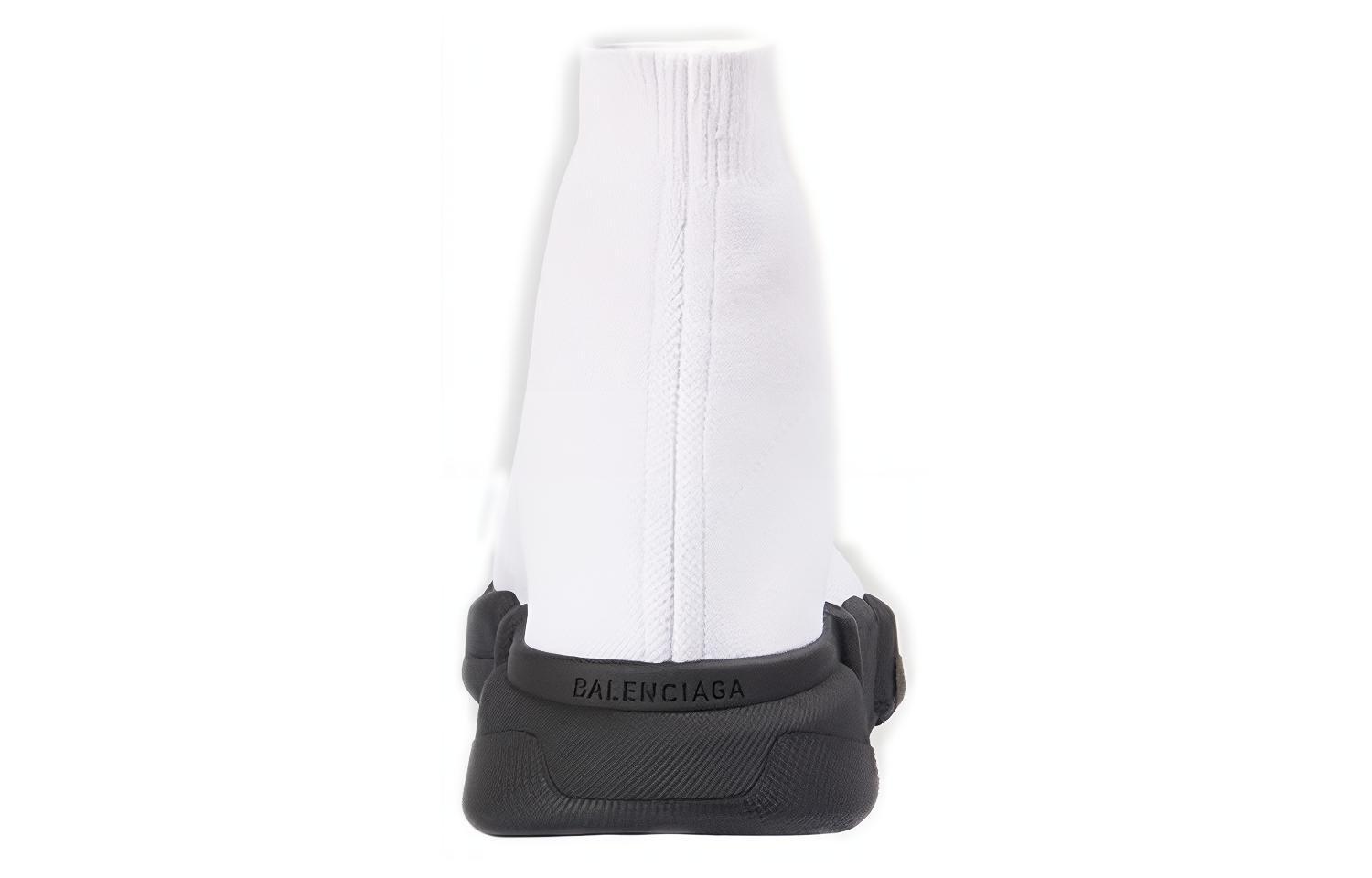 Shop (W) Balenciaga Speed Gerecycled Sneakers Wit/Zwart 617192W2A519010
