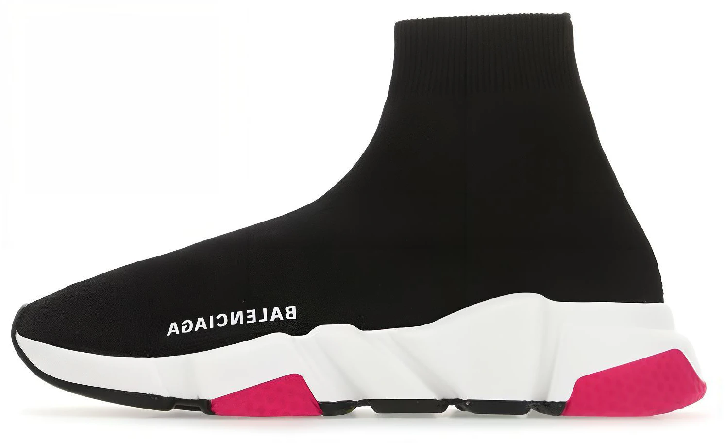 balenciaga-speed-sneaker-black-magenta-wmns
