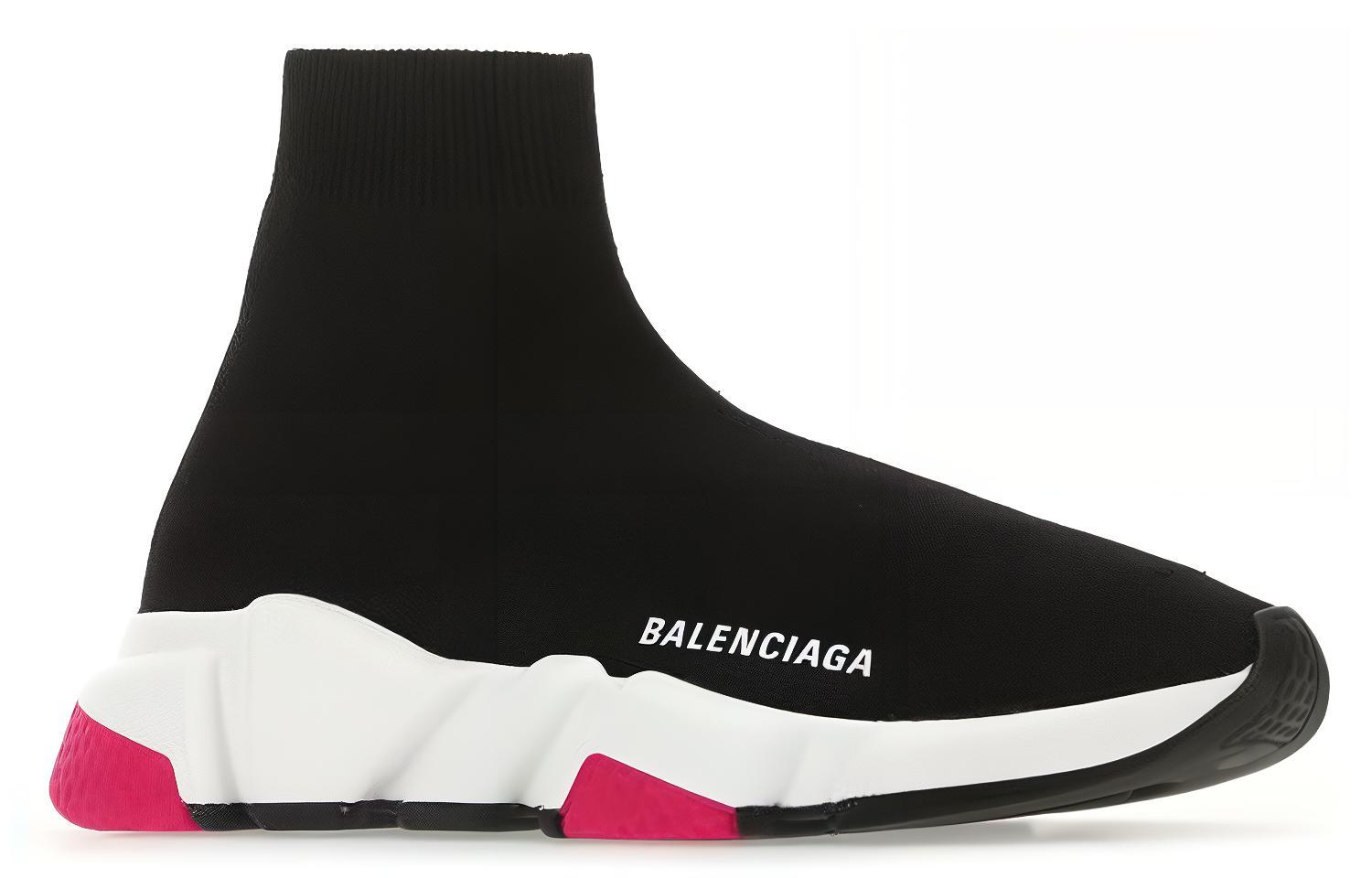 (W) Balenciaga Speed Sneaker 'Black Magenta' 圖 3
