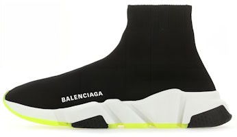 (Women) Balenciaga Speed Sneaker 'Black Neon Yellow' 587280-W2DB9-1016 (Women) Balenciaga Speed Sneaker 'Black Neon Yellow' 587280-W2DB9-1016