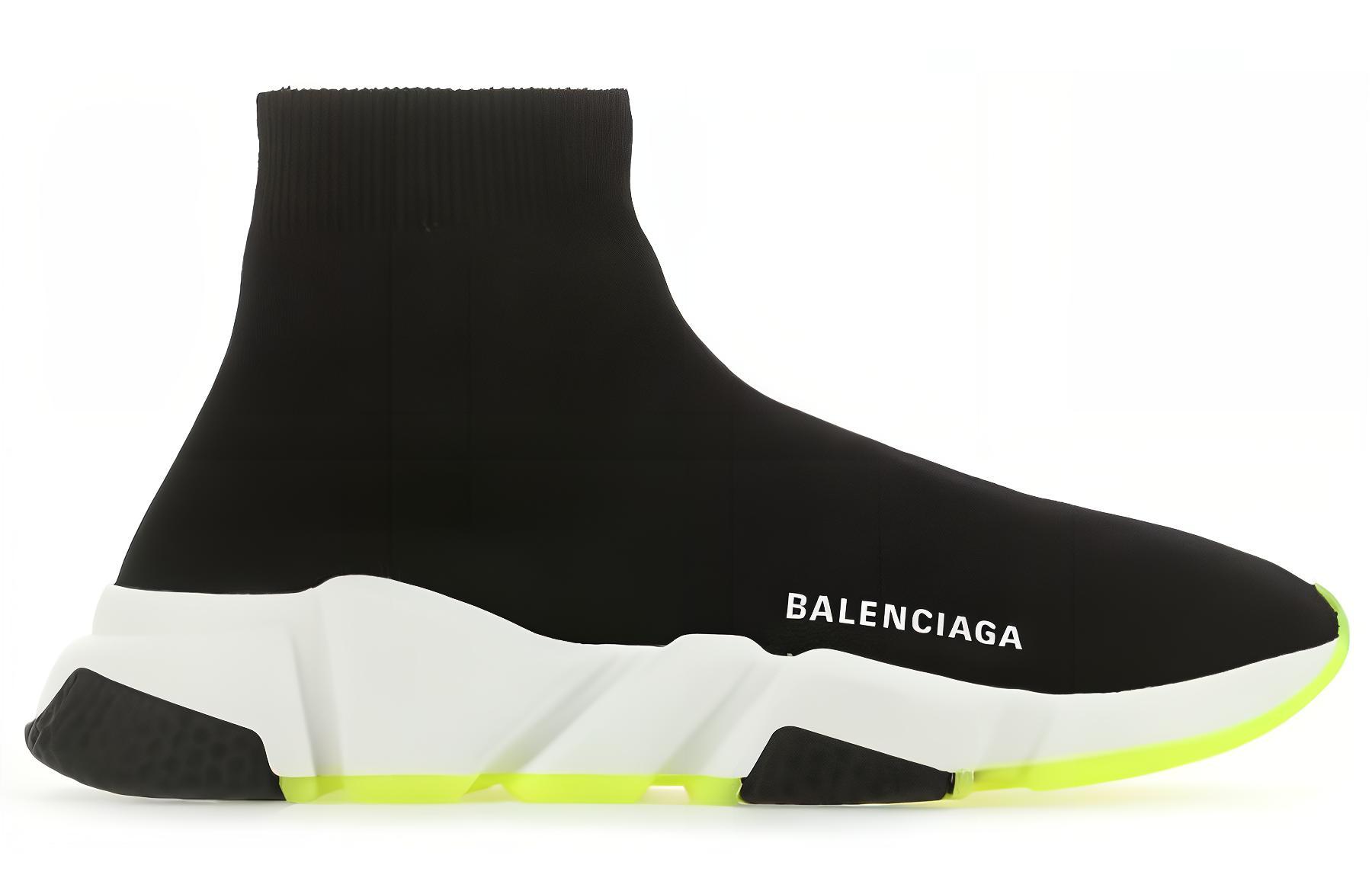 Order (W) Balenciaga Speed Sneaker ''Schwarz Neon Gelb'' 587280-W2DB9-1016